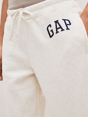 Gap Cream Vintage Arch Logo Fleece-Lined Joggers - Image 3 of 4