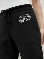 Gap Black Vintage Arch Logo Fleece-Lined Joggers - Image 4 of 4