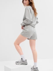 Gap Grey Logo Jogger Shorts - Image 2 of 2