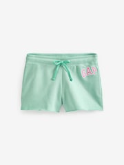 Gap Green and Pink Logo Jogger Shorts - Image 4 of 4