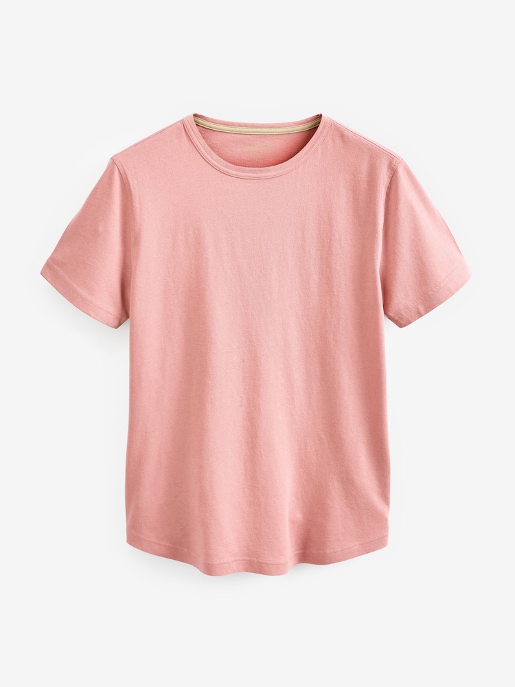 Banana Republic Pink Soft Wash T-Shirt - Image 2 of 2