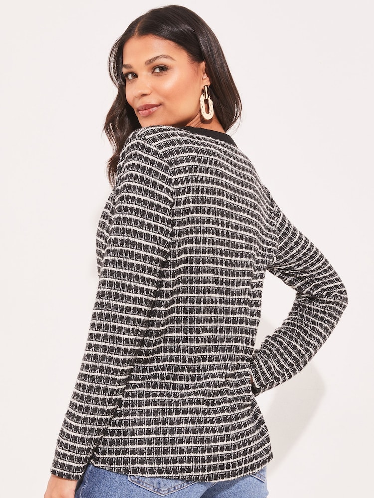 Lipsy Tipped Leichte Strickjacke - Bild 2 von 4 Lipsy Tipped Leichte Strickjacke - Bild 2 von 4