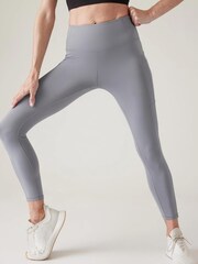 Athleta Grey Ultimate High Rise 7/8 Leggings - Image 1 of 6