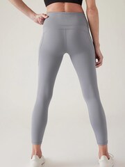 Athleta Grey Ultimate High Rise 7/8 Leggings - Image 2 of 6