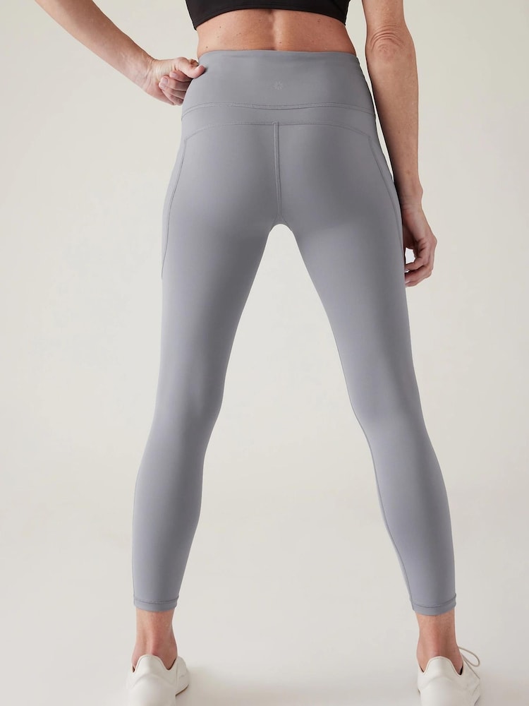 Athleta Grey Ultimate High Rise 7/8 Leggings - Image 2 of 6