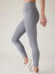 Athleta Grey Ultimate High Rise 7/8 Leggings - Image 3 of 6