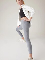 Athleta Grey Ultimate High Rise 7/8 Leggings - Image 4 of 6