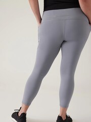 Athleta Grey Ultimate High Rise 7/8 Leggings - Image 5 of 6