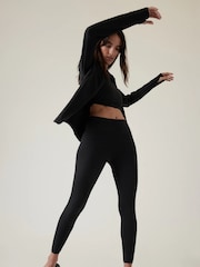 Athleta Black D-DD Conscious Crop Low Impact Sports Bra - Image 2 of 5