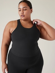 Athleta Black D-DD Conscious Crop Low Impact Sports Bra - Image 4 of 5