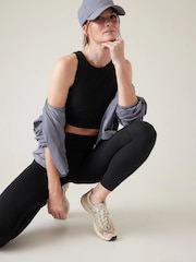 Athleta Black A-C Cup Conscious Crop Low Impact Sports Bra - Image 5 of 5