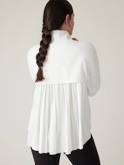 Athleta White Advantage Zip Up Jacket - Image 2 of 3