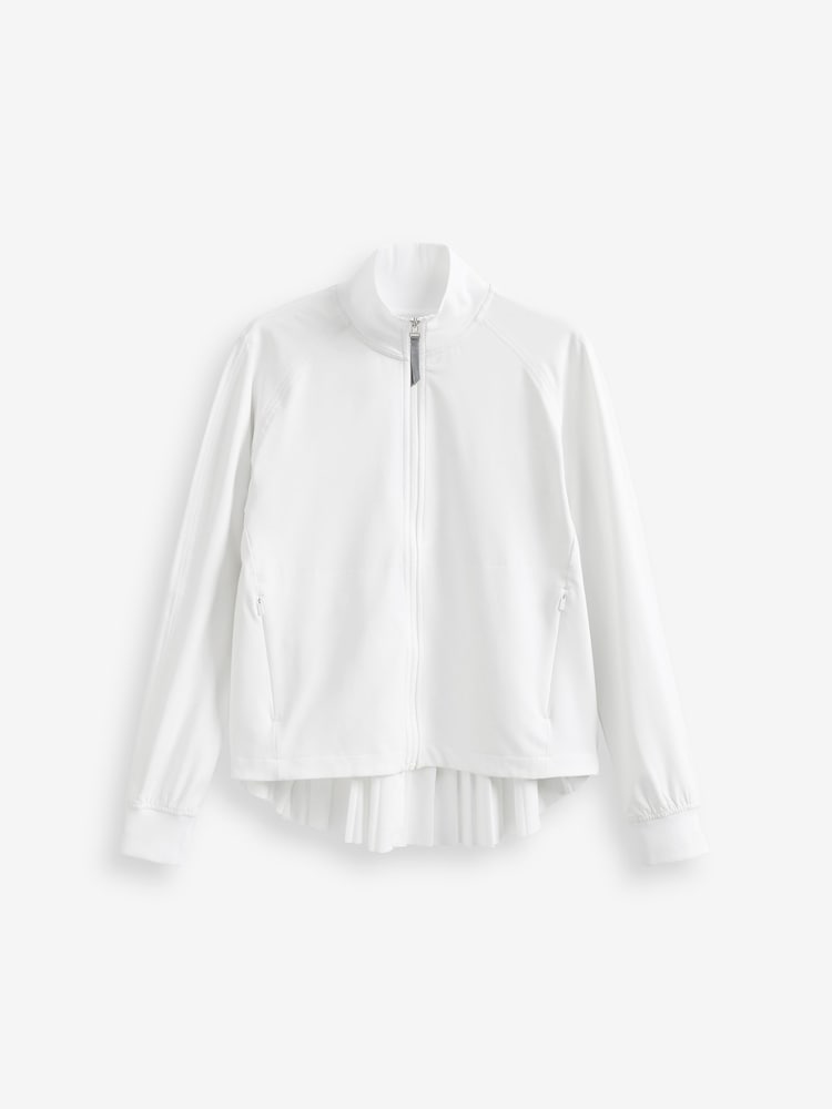 Athleta White Advantage Zip Up Jacket - Image 3 of 3