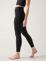 Athleta Black Transcend 7/8 Leggings - Image 1 of 6