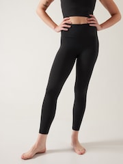 Athleta Black Transcend 7/8 Leggings - Image 2 of 6