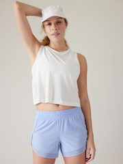 Athleta White Ultimate Muscle Tank Top - Image 6 of 8