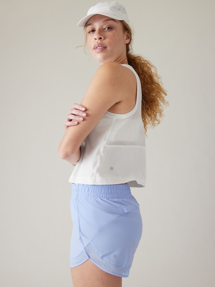 Athleta White Ultimate Muscle Tank Top - Image 8 of 8 Athleta White Ultimate Muscle Tank Top - Image 8 of 8