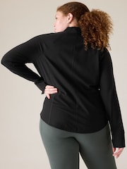 Athleta Black Zip Through Gym Jacket - Image 6 of 10