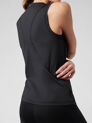 Athleta Black High Neck UPF Mesh Tank - Image 5 of 6