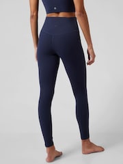 Azul - Mallas de tiro alto con bolsillos de Athleta Salutation - Imagen 2 de 2