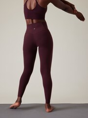 Athleta Purple Salutation High Waisted Leggings - Image 3 of 7