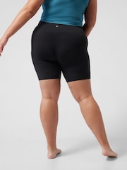 Athleta Black Transcend Mid Rise 5" Cycling Shorts - Image 2 of 6