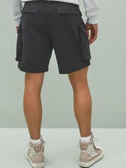 Gap Black 8" Cargo Shorts - Image 2 of 4