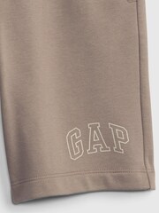 Gap Brown Pull On Logo Jogger Shorts - Image 3 of 3