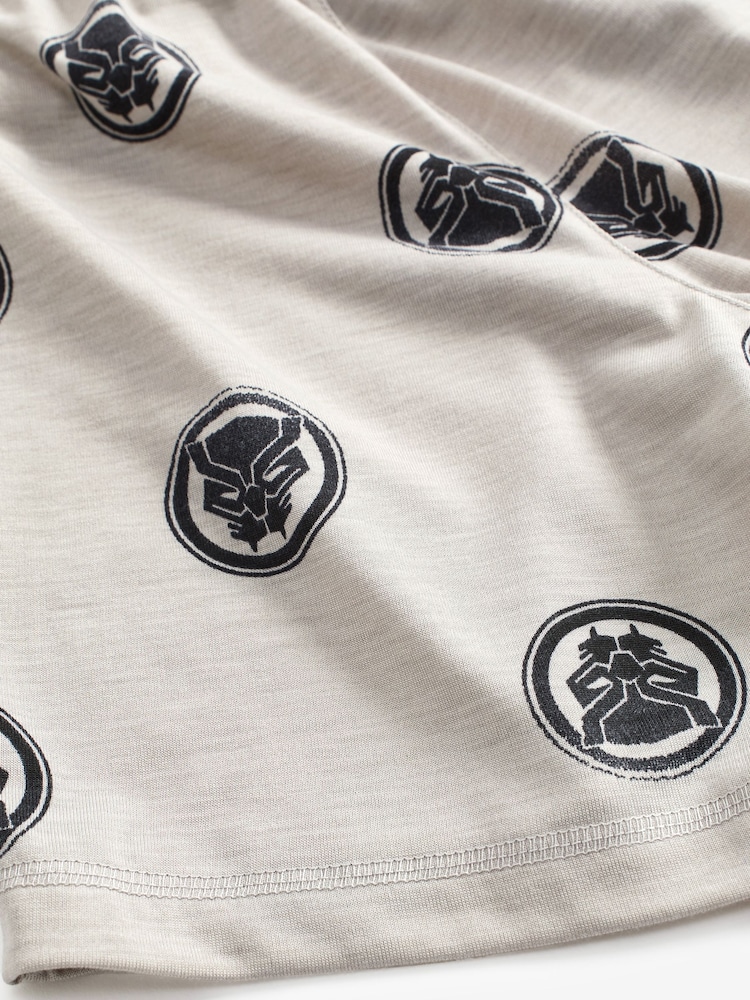 Gap Black Marvel Iron Man Short Sleeve Pyjama Shorts Set - Image 4 of 4