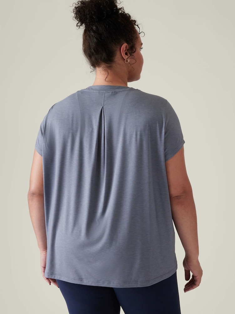 Athleta Blue With Ease T-Shirt - Image 2 of 6