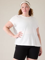 Athleta White With Ease T-Shirt - Image 3 of 5