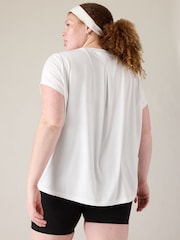 Athleta White With Ease T-Shirt - Image 4 of 5