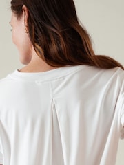 Athleta White With Ease T-Shirt - Image 5 of 5