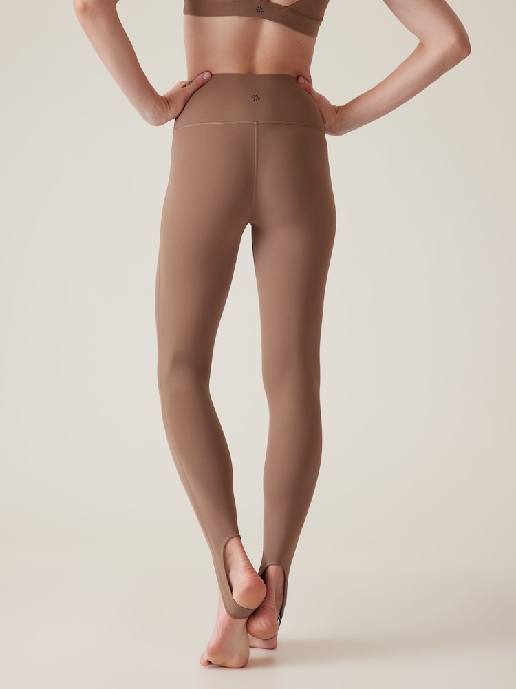 Athleta Neutral Transcend Mid Rise Stirrup Leggings - Image 2 of 6