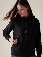 Athleta Black Breathable Hoodie - Image 1 of 6