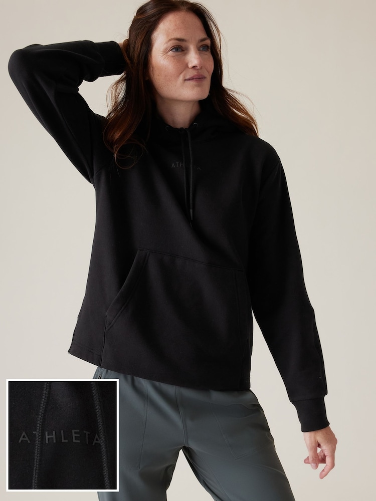 Athleta Black Breathable Hoodie - Image 6 of 6 Athleta Black Breathable Hoodie - Image 6 of 6