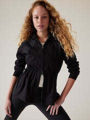 Athleta Black Triumph Hooded Jacket - Image 5 of 6