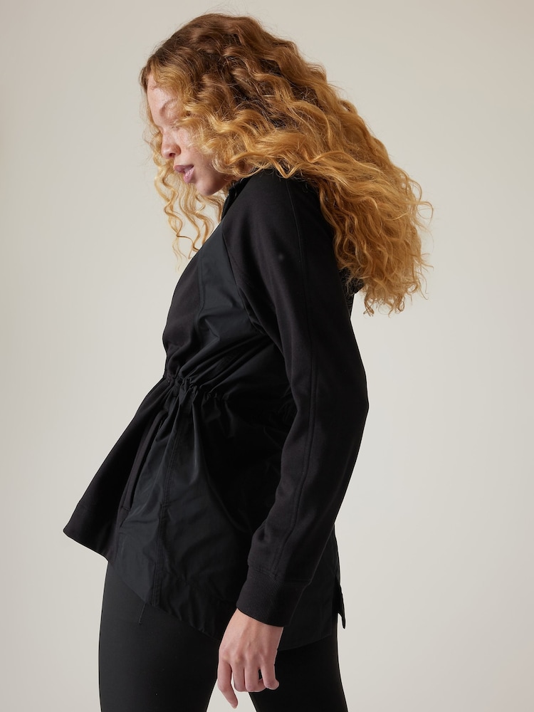 Athleta Black Triumph Hooded Jacket - Image 6 of 6
