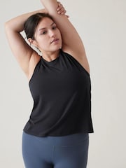 Athleta Black Crew Neck Muscle Tank - Image 5 of 5