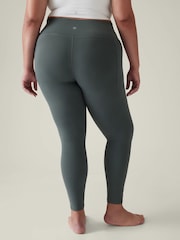 Athleta Green Transcend Mid Rise Leggings - Image 5 of 6