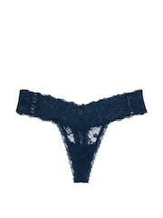 Victoria's Secret Noir Navy Blue Thong Knickers - Image 3 of 3