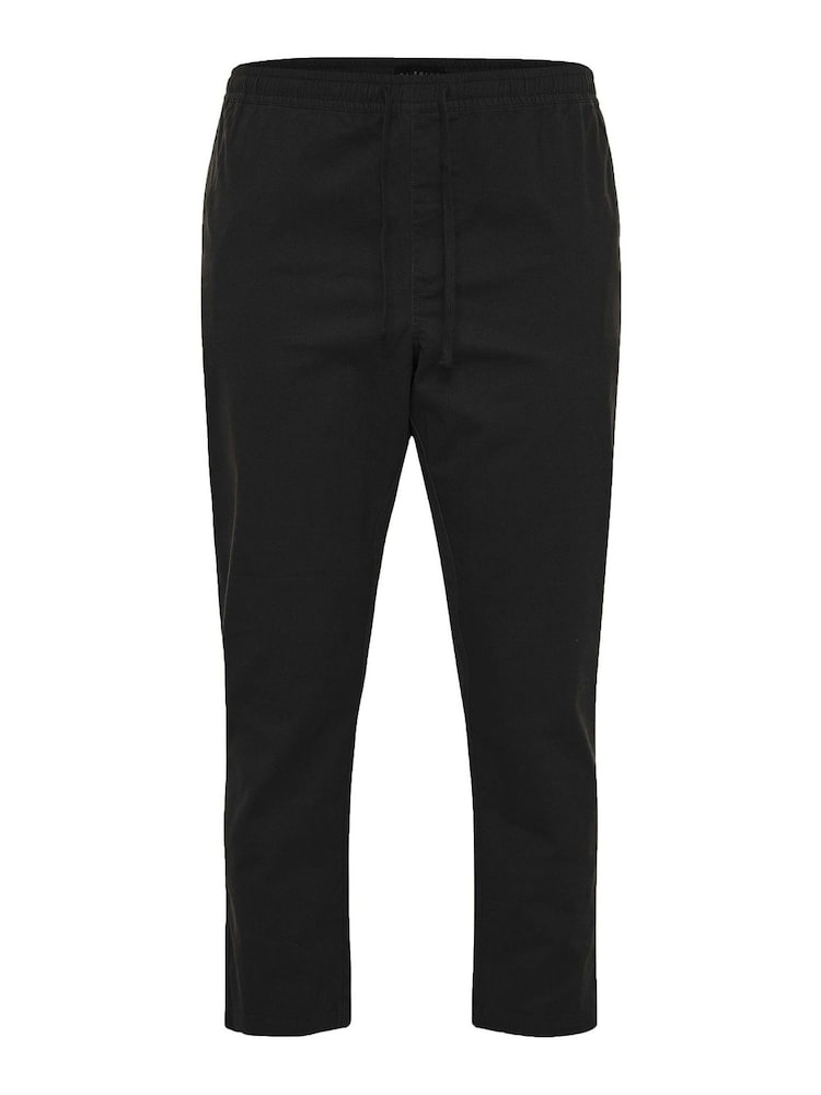 BadRhino Big & Tall Black Elasticated Waist Rugby Trousers - Image 3 of 3