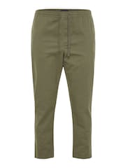 BadRhino Big & Tall Green Elasticated Waist Rugby Trousers - Image 3 of 3