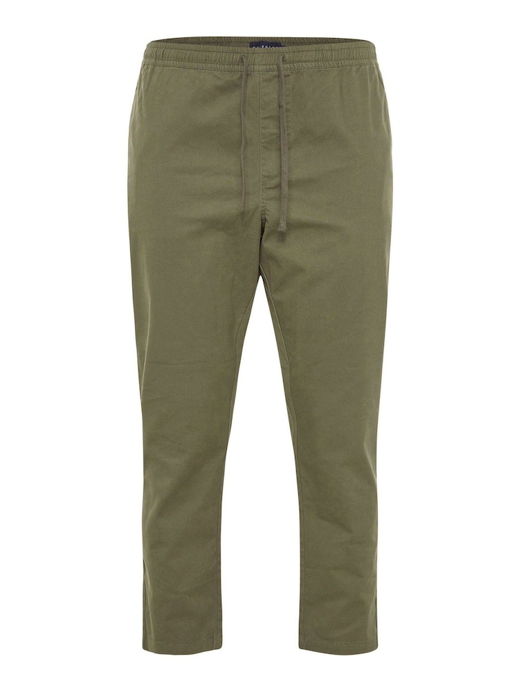 BadRhino Big & Tall Green Elasticated Waist Rugby Trousers - Image 3 of 3