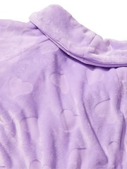 Victoria's Secret Purple Cosy Short Dressing Gown - Image 5 of 5
