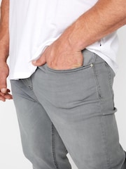 BadRhino Big & Tall Grey Stretch Jeans - Image 3 of 3