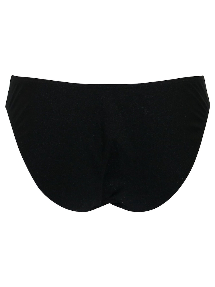 Pour Moi Black/ Lime Brief Colour Block Bikini Brief - Image 4 of 4