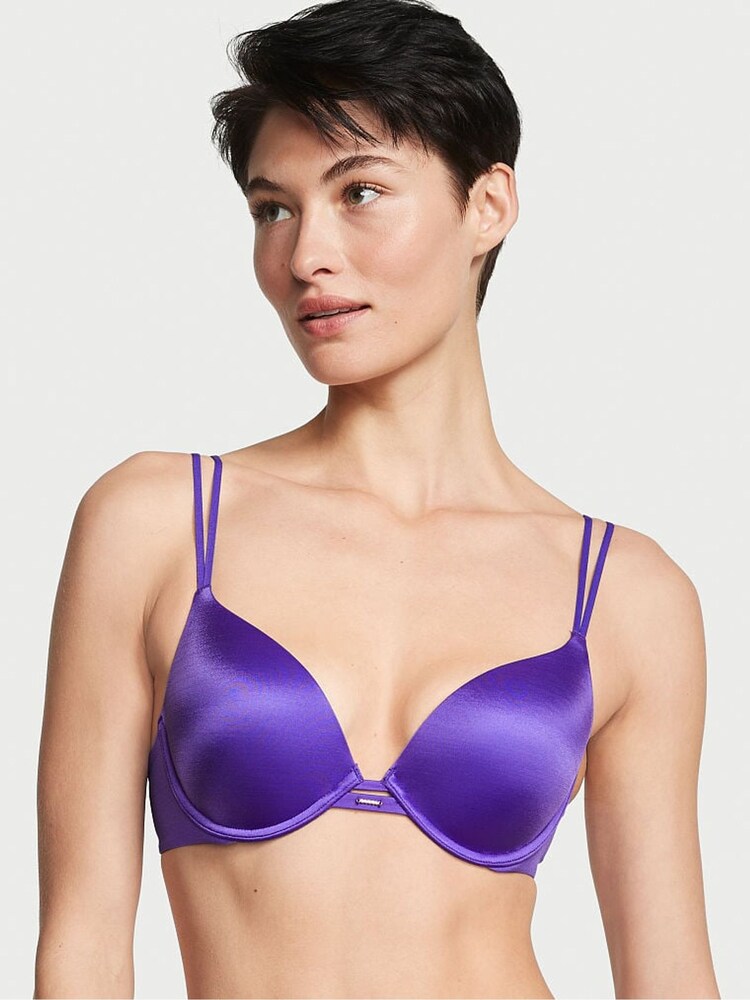 Victoria's Secret Purple Shock Smooth Push Up Bra - Image 1 of 3