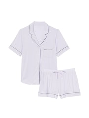 Victoria's Secret Lucky Lilac Purple Modal Short Pyjamas - Image 3 of 4
