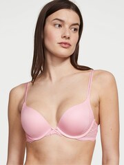 Victoria's Secret Pretty Blossom Pink Smooth Push Up Bra - Image 1 of 3